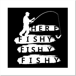 Funny Fishing Posters and Art